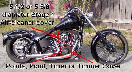 custom harley air cleaner cover